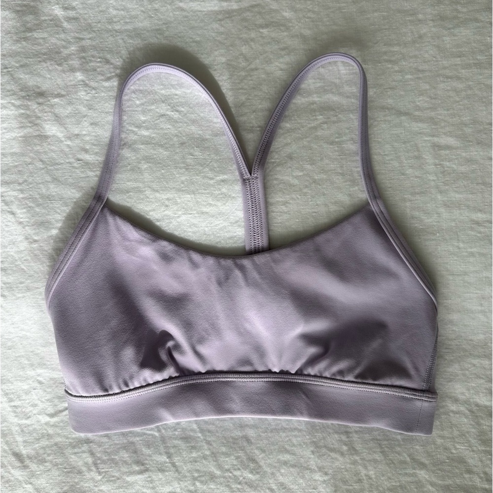 Lululemon Y Flow Bra Lilac Ether